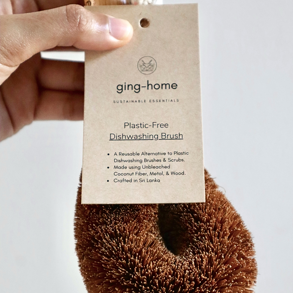 Plastic-Free Dishwashing Brush
