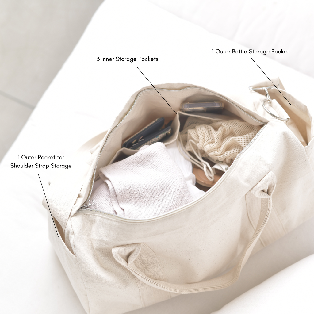 The Canvas Duffel Bag - Inside View